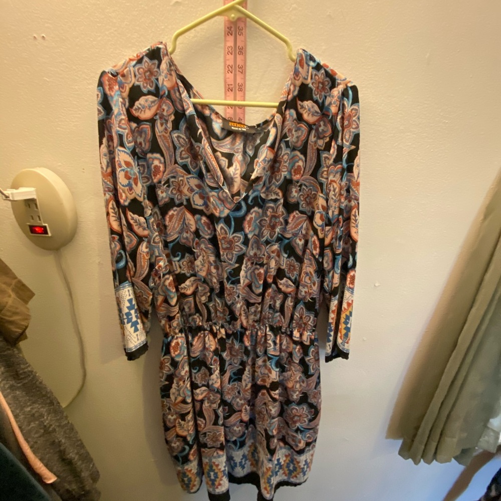 Floral baby doll dress
